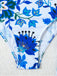 Maillot de Bain Une Pièce Floral à Larges Bretelles et Cache-Maillot Années 1950 5