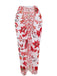 Maillot de Bain Une Pièce Floral à Larges Bretelles et Cache-Maillot Années 1950 23
