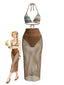 Bikini & Cache-Maillot Style Boho Années 80
