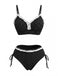 Maillot de Bain Volant Halter Taille Haute Années 1980 5