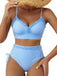 Maillot de Bain Volant Halter Taille Haute Années 1980 4