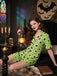 [Prévente] Ensemble pyjama vert à revers pour Halloween des années 1970
