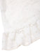 [Prévente] Chemise de nuit blanche en dentelle fleur années 1930
