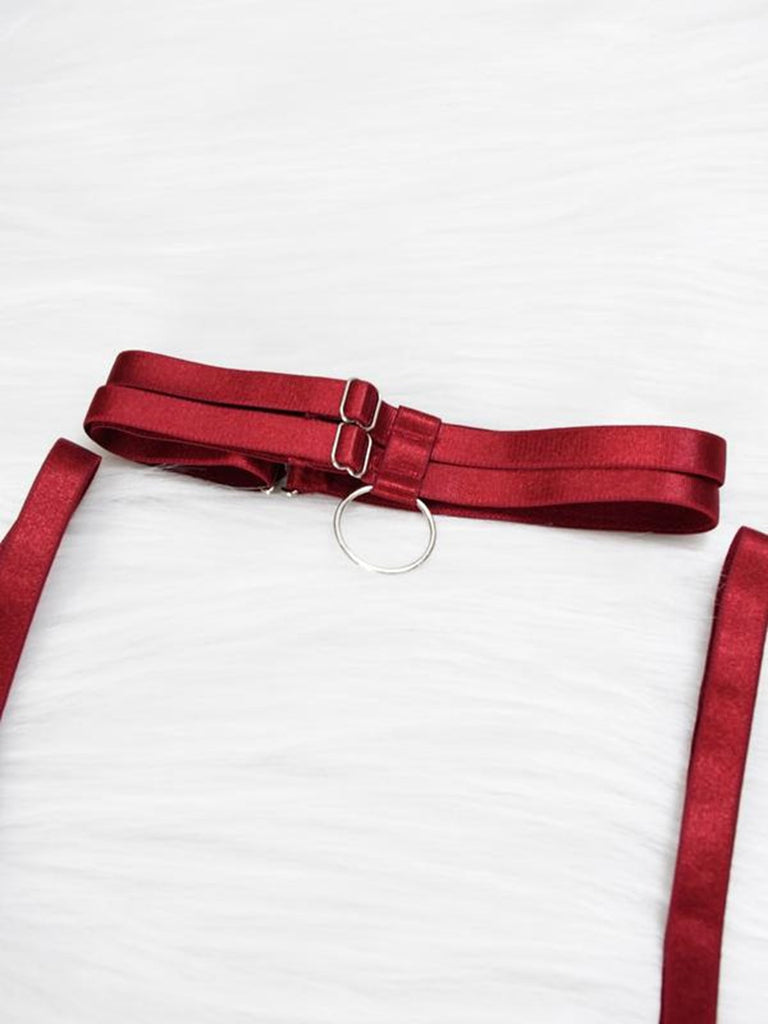 Ensemble pyjama patchwork en maille nœud années 1960