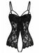 [Prévente] Lingerie en dentelle et satin avec nœud années 1970