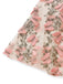 Chemise de Nuit Rose Florale Papillons Bretelles Fines Années 1940 6