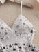 Set Pyjama Babydoll en Dentelle Chat Halloween Années 1950