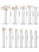 Boucles d'Oreilles Clip Vintage Strass Goutte 5