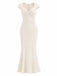 [Prévente] Robe Sirène Dentelle Manches Courtes Années 1930 2