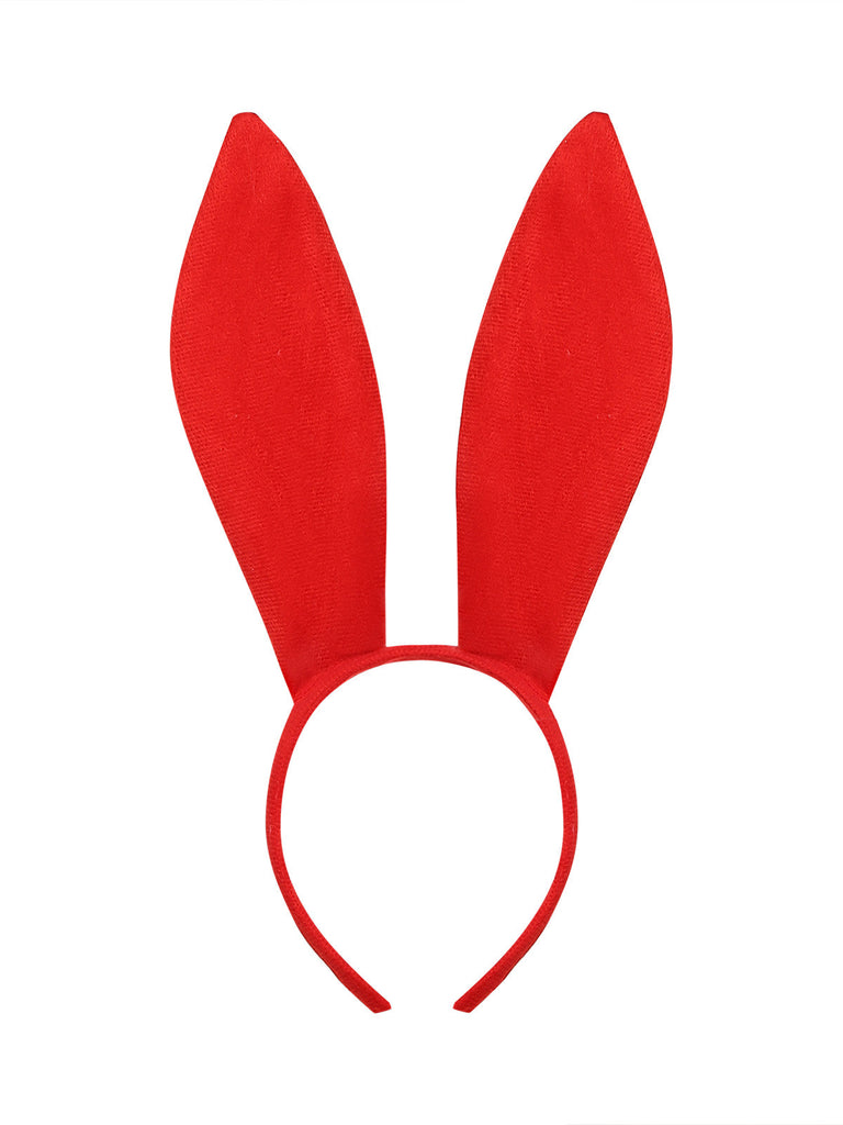Body de Noël rouge en velours à bordure en fausse fourrure années 1960 - 5