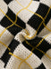 Cardigan en maille à losanges, col V et boutons Années 1980 - 6