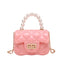 Sac à Main Carré avec Perles
