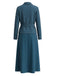 Ensemble 2 pièces blazer à fines rayures et robe midi trapèze Années 1940 - 10