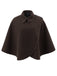 Manteau cape asymétrique à boutons sur l’épaule Années 1970 - 3
