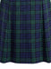 Manteau Vert à Carreaux, Boutonnage Simple et Manches Longues Années 1940 - 4