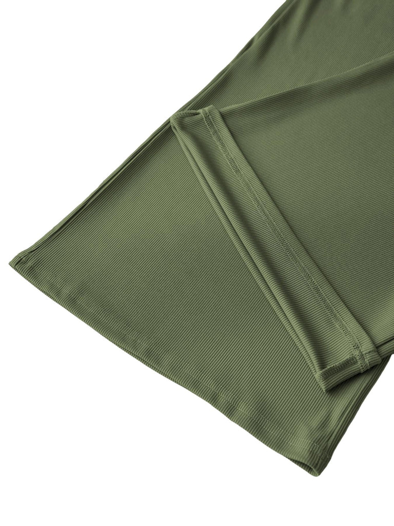 Green fabric with a subtle pattern