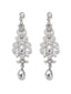 1920s Boucles d'oreilles de Mariée en Argent