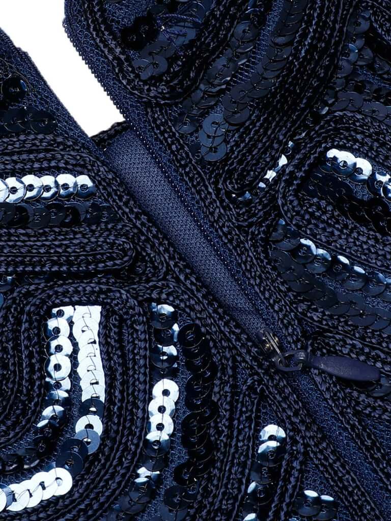 Robe Charleston Vintage Année 20 Gatsby à Franges Paillettes Soirée Cocktail