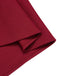 Blouse papillons à col montant rouge des années 1940
