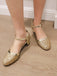 Chaussures Mary Jane à talons brillants à boucle
