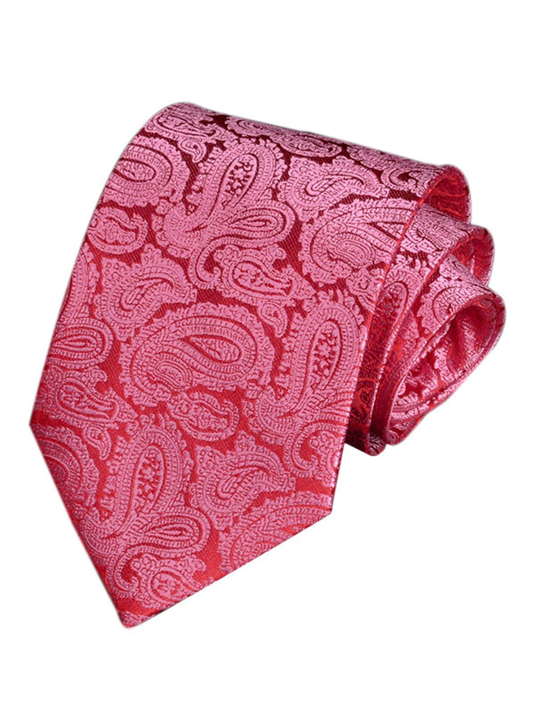 Cravate Rétro Paisley Pour Hommes