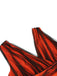 Combinaison patchwork papillon orange à col en V