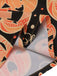 [Prévente] Robe trapèze citrouille d'Halloween orange des années 1950