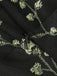 Robe trapèze sans manches en gaze à fleurs des années 1950