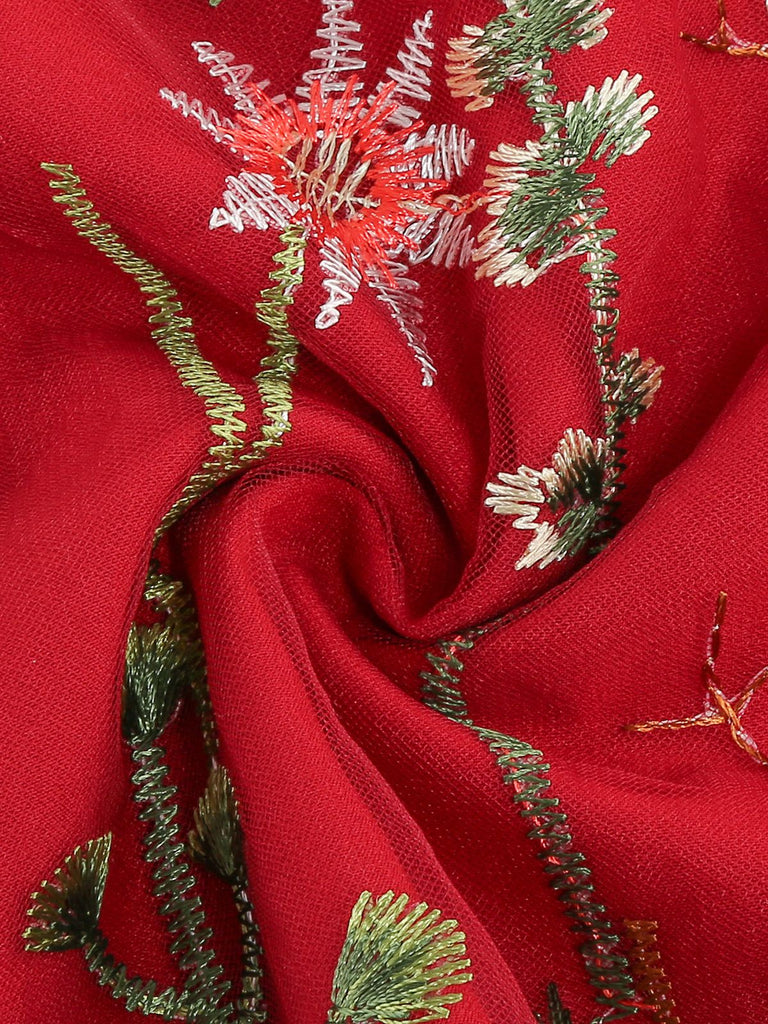Robe trapèze sans manches en gaze à fleurs des années 1950