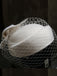 Bérets en maille à décor de perles Vintage, chapeau en laine
