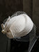 Bérets en maille à décor de perles Vintage, chapeau en laine