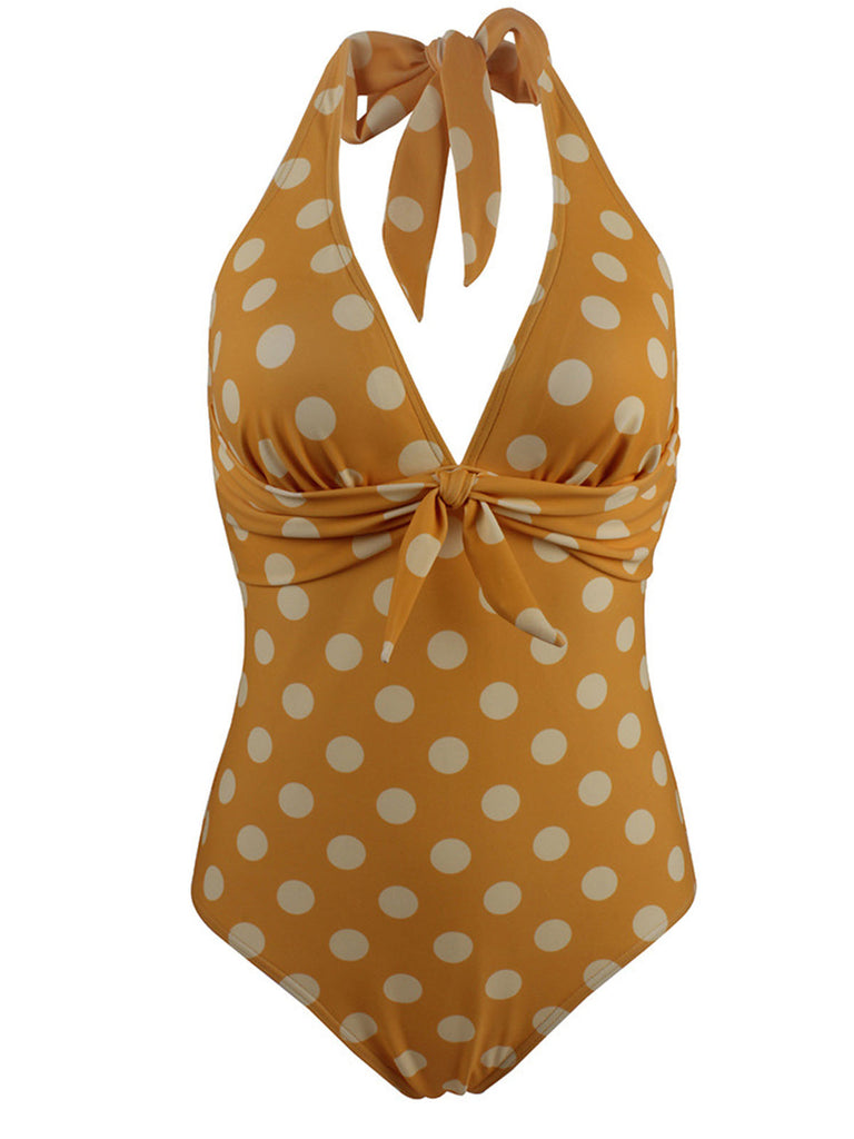 Maillot de Bain Pin Up Une-pièce pour Femmes