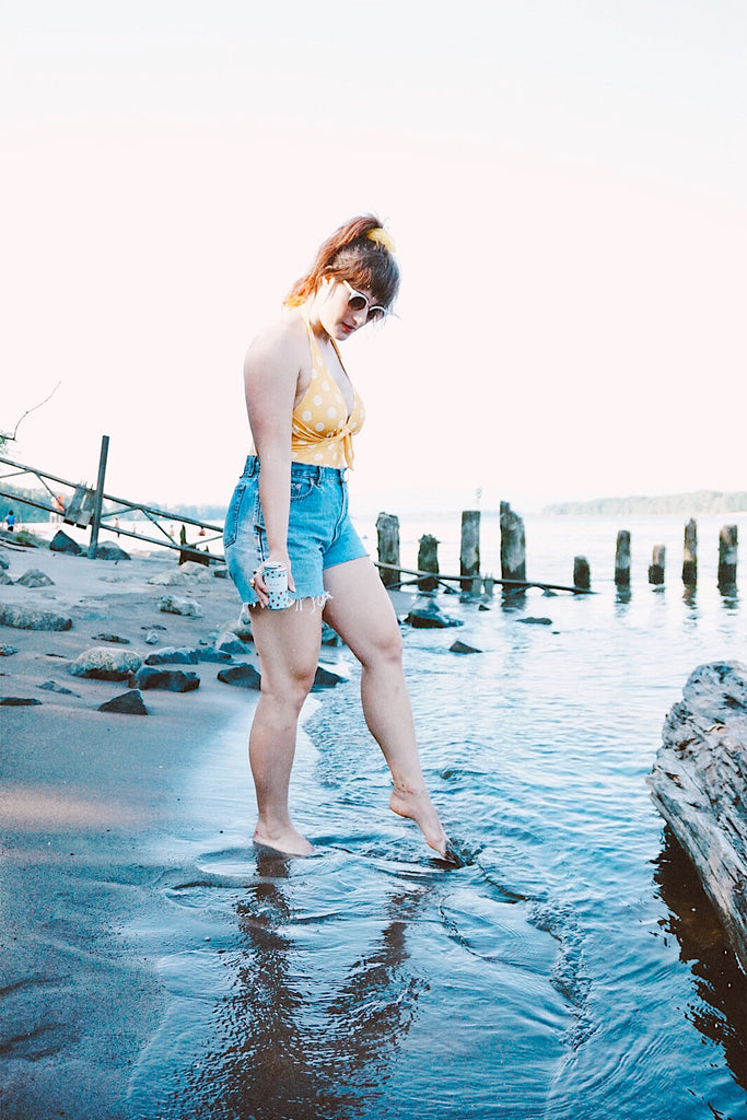 Maillot de Bain Pin Up Une-pièce pour Femmes