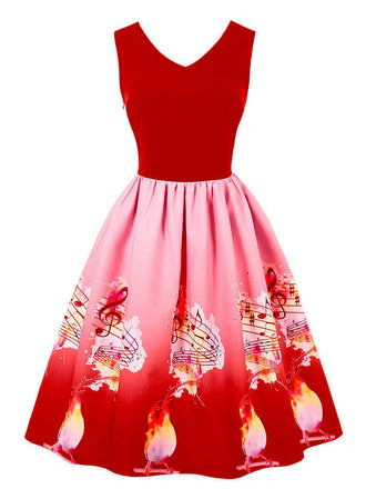 Robe Année 50 Note de Musique