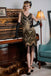 Robe Charleston Vintage Années 20 Gatsby à Paillettes Dorée Cocktail